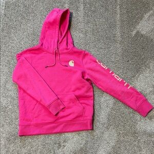 Carhartt Women’s Bright Pink Hoodie